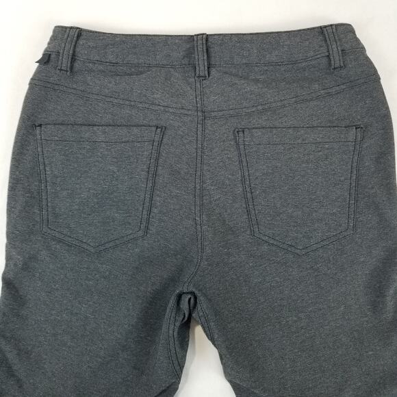 Lululemon Pants Mens 28 Gray Stretch Slim Tech Canvas Comfort M5983S - Picture 4 of 11